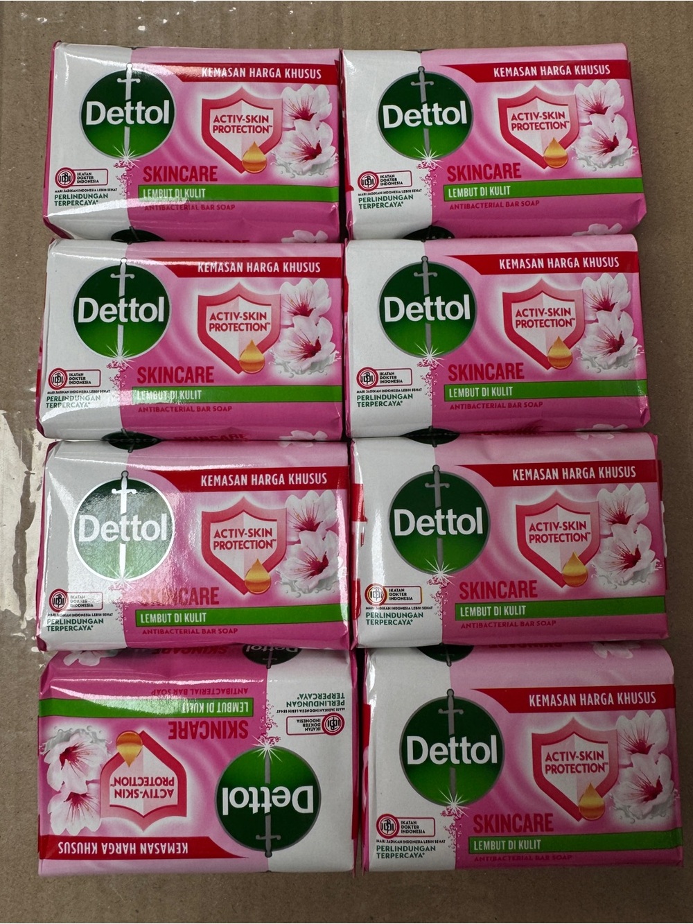 Skincare Antibacterial Bar Soap - 8pack